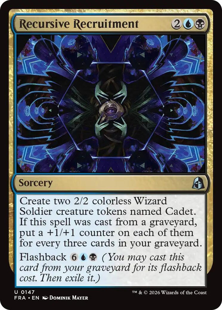 Image for Recursive Recruitment (147) (Reality Fracture) (FRA) - Magic: The Gathering