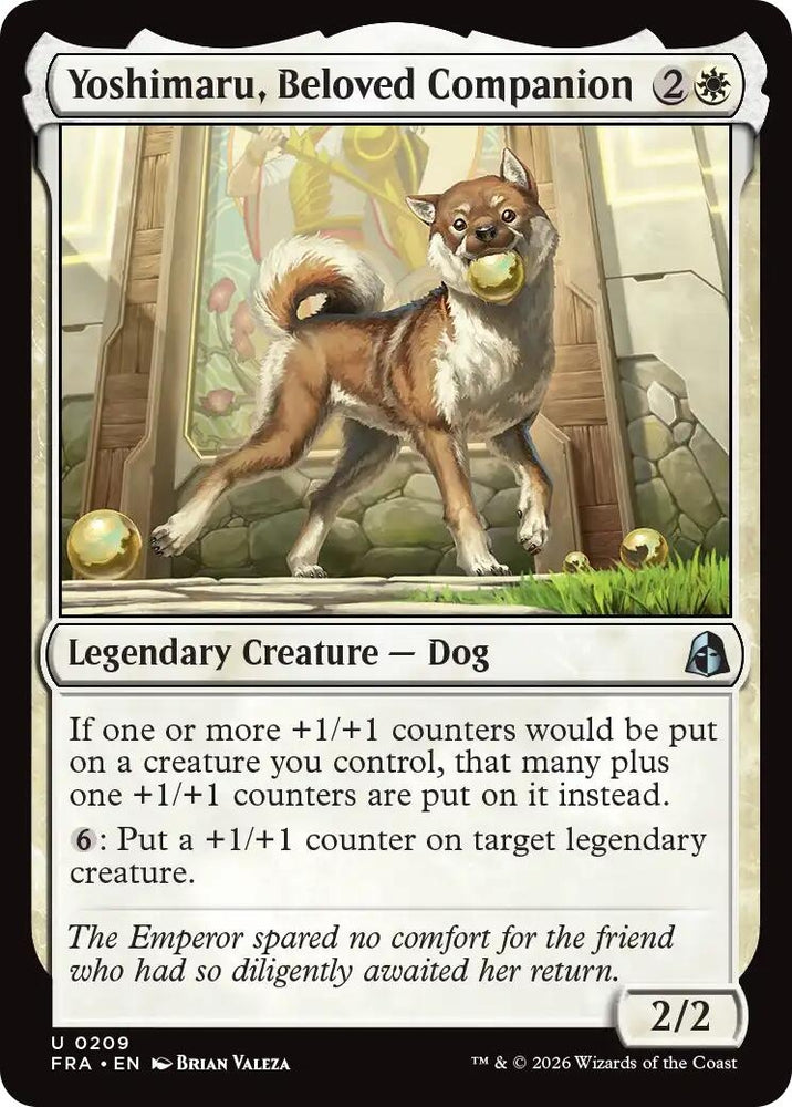 Image for Yoshimaru, Beloved Companion (209) (Reality Fracture) (FRA) - Magic: The Gathering