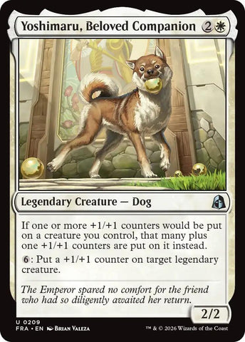 Image for Yoshimaru, Beloved Companion (209) (Reality Fracture) (FRA) - Magic: The Gathering