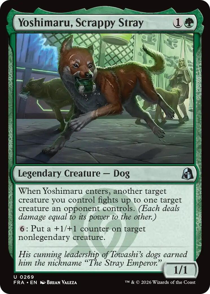 Image for Yoshimaru, Scrappy Stray (269) (Reality Fracture) (FRA) - Magic: The Gathering