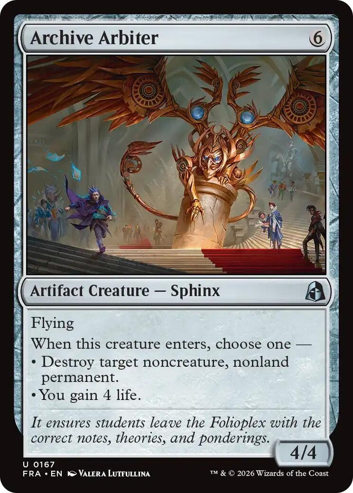Image for Archive Arbiter (167) (Reality Fracture) (FRA) - Magic: The Gathering
