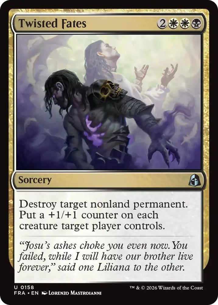 Image for Twisted Fates (158) (Reality Fracture) (FRA) - Magic: The Gathering