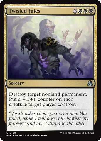 Image for Twisted Fates (158) (Reality Fracture) (FRA) - Magic: The Gathering