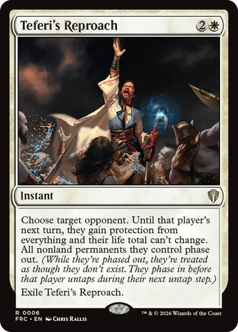Image for Teferi's Reproach (6) (Commander: Reality Fracture) (FRC) - Magic: The Gathering