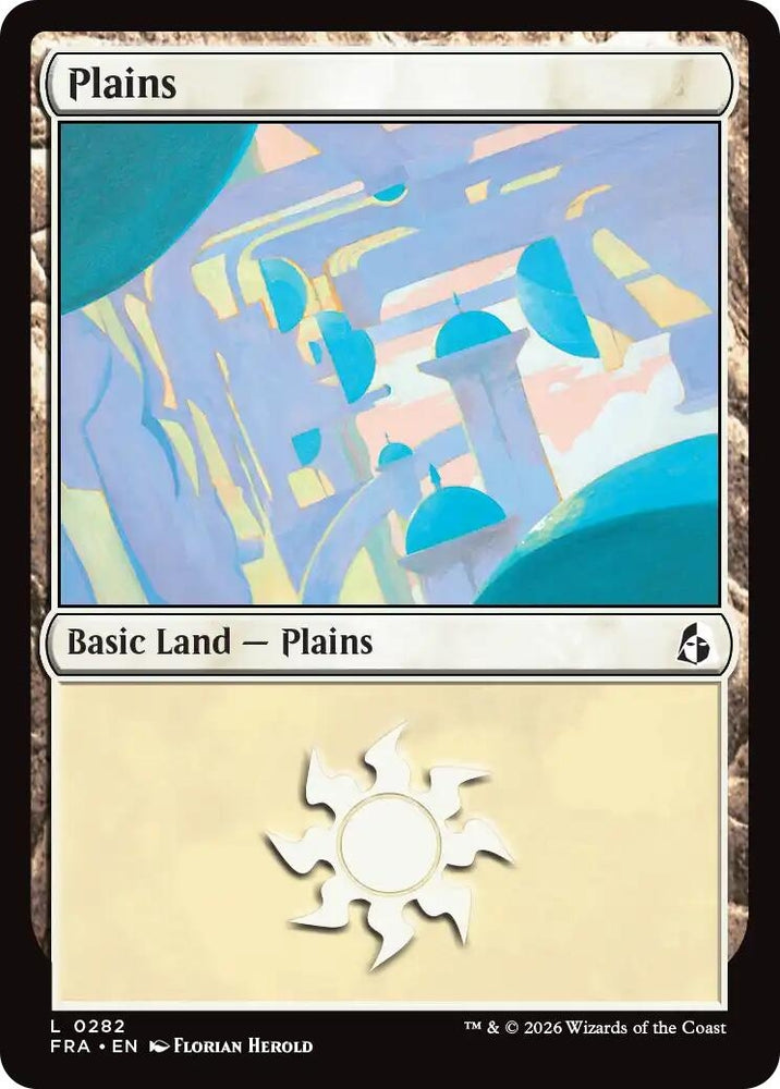 Image for Plains (0282) (282) (Reality Fracture) (FRA) - Magic: The Gathering