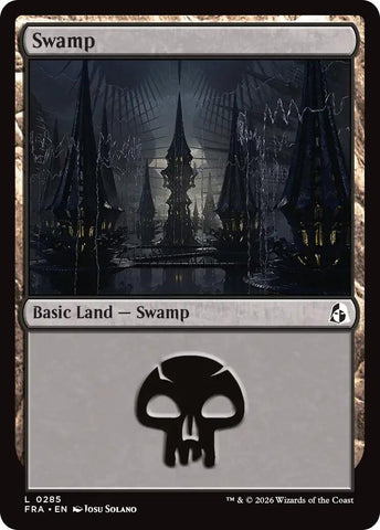 Image for Swamp (0285) (285) (Reality Fracture) (FRA) - Magic: The Gathering