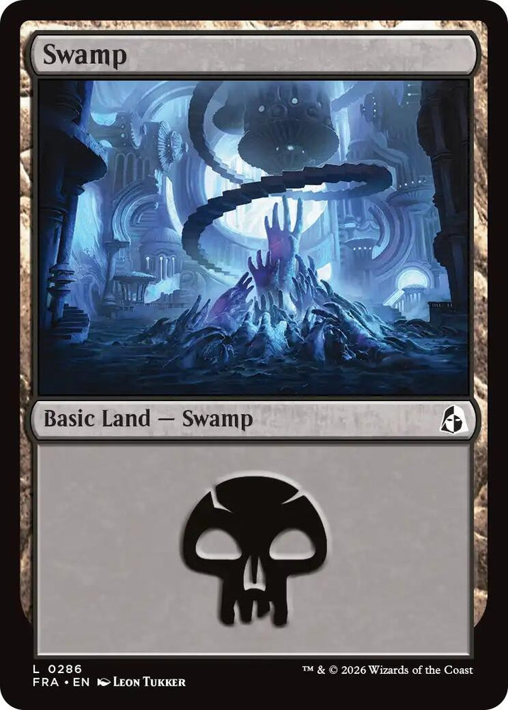 Image for Swamp (0286) (286) (Reality Fracture) (FRA) - Magic: The Gathering
