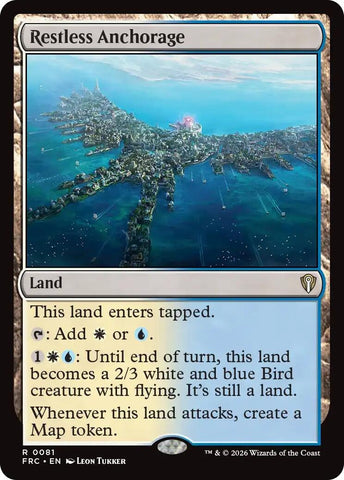 Image for Restless Anchorage (81) (Commander: Reality Fracture) (FRC) - Magic: The Gathering