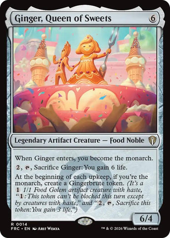 Image for Ginger, Queen of Sweets (14) (Commander: Reality Fracture) (FRC) - Magic: The Gathering