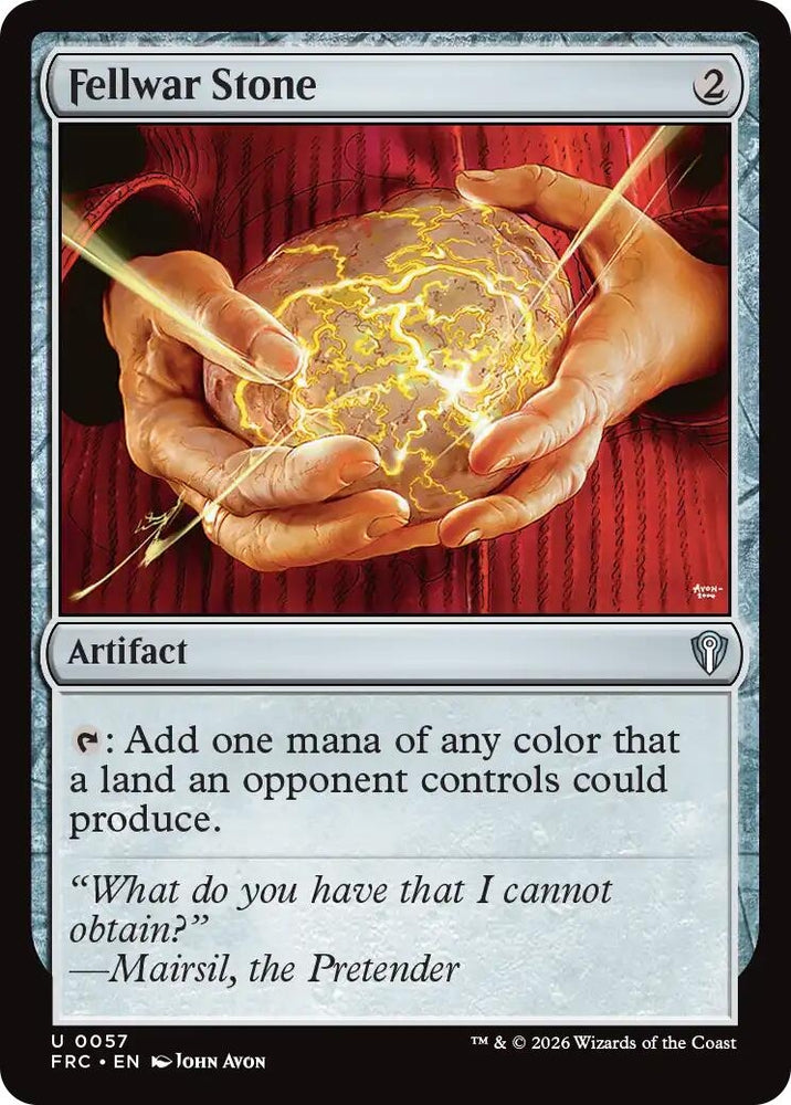 Image for Fellwar Stone (57) (Commander: Reality Fracture) (FRC) - Magic: The Gathering