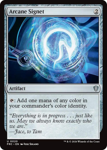 Image for Arcane Signet (20) (Commander: Reality Fracture) (FRC) - Magic: The Gathering