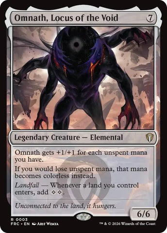 Image for Omnath, Locus of the Void (3) (Commander: Reality Fracture) (FRC) - Magic: The Gathering
