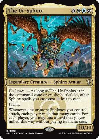 Image for The Ur-Sphinx (12) (Commander: Reality Fracture) (FRC) - Magic: The Gathering