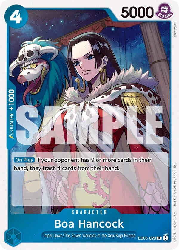 Image for Boa Hancock (028) (EB05-028) (Extra Booster: One Piece Heroines Edition Vol. 2) (EB05) - One Piece Card Game