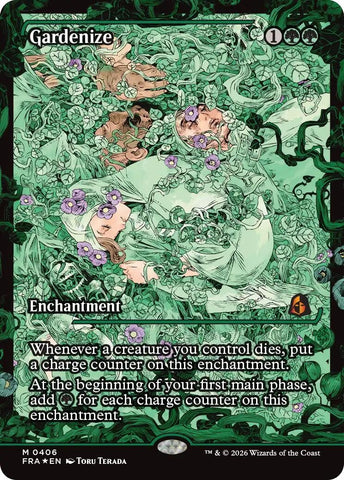 Image for Gardenize (Showcase) (0406) (406) (Reality Fracture) (FRA) - Magic: The Gathering
