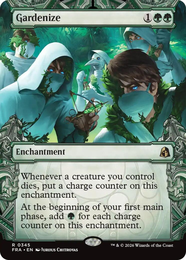 Image for Gardenize (Showcase) (0345) (345) (Reality Fracture) (FRA) - Magic: The Gathering