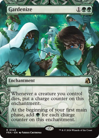 Image for Gardenize (Showcase) (0345) (345) (Reality Fracture) (FRA) - Magic: The Gathering