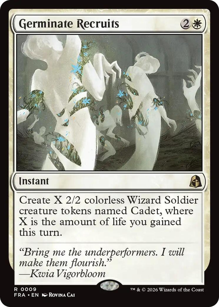 Image for Germinate Recruits (9) (Reality Fracture) (FRA) - Magic: The Gathering