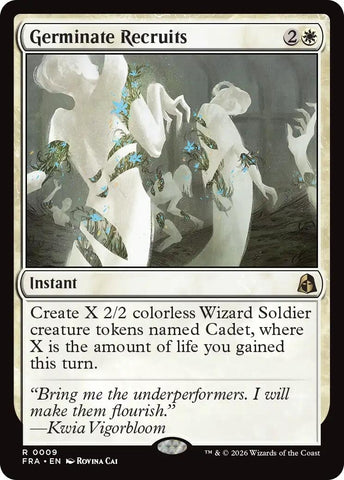 Image for Germinate Recruits (9) (Reality Fracture) (FRA) - Magic: The Gathering