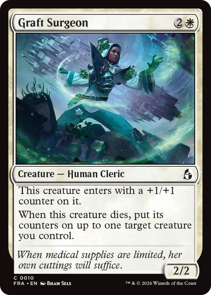 Image for Graft Surgeon (10) (Reality Fracture) (FRA) - Magic: The Gathering