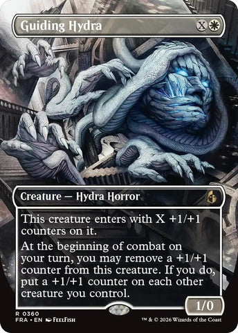 Image for Guiding Hydra (Borderless) (360) (Reality Fracture) (FRA) - Magic: The Gathering