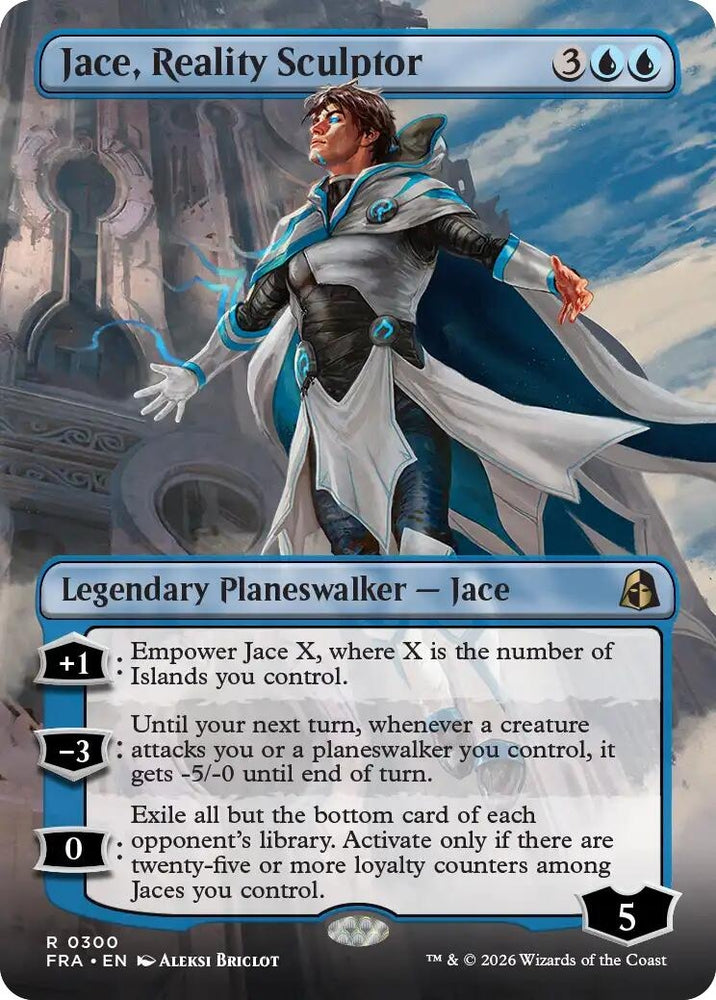 Image for Jace, Reality Sculptor (Borderless) (300) (Reality Fracture) (FRA) - Magic: The Gathering