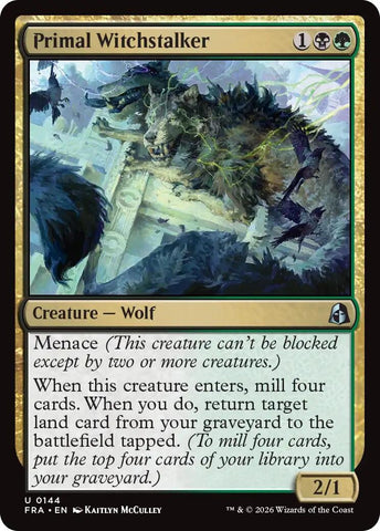 Image for Primal Witchstalker (144) (Reality Fracture) (FRA) - Magic: The Gathering