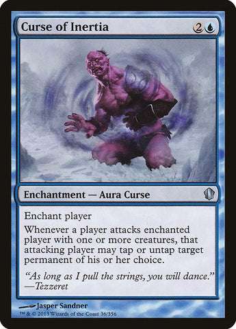Image for Curse of Inertia (36) [Commander 2013]