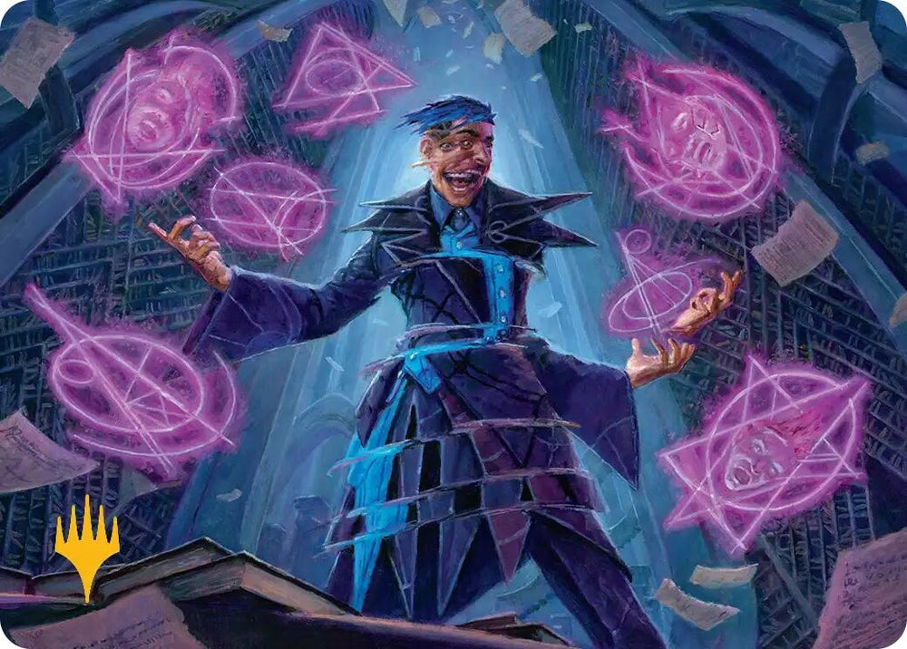 Image for Dark Matter Manipulator Art Card (Gold-Stamped) (11) (Art Series: Reality Fracture) (ASFRA) - Magic: The Gathering