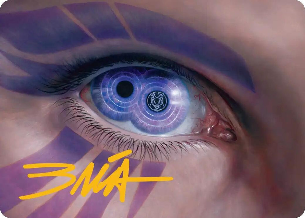 Image for Extrapolate the Impossible Art Card (Gold-Stamped Signature) (12) (Art Series: Reality Fracture) (ASFRA) - Magic: The Gathering