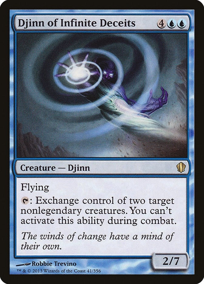 Image for Djinn of Infinite Deceits (41) [Commander 2013]