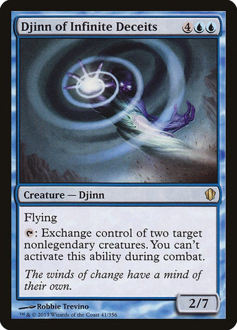 Image for Djinn of Infinite Deceits (41) [Commander 2013]