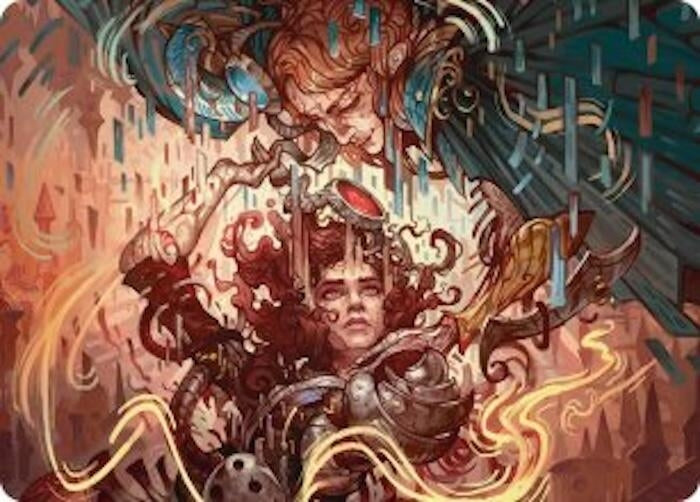 Image for Identity Echo Art Card (18) (Art Series: Reality Fracture) (ASFRA) - Magic: The Gathering