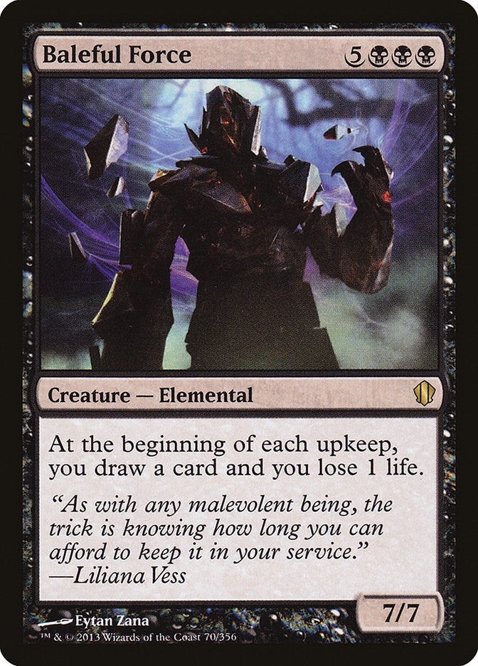Image for Baleful Force (70) [Commander 2013]