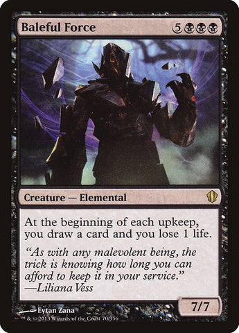 Image for Baleful Force (70) [Commander 2013]