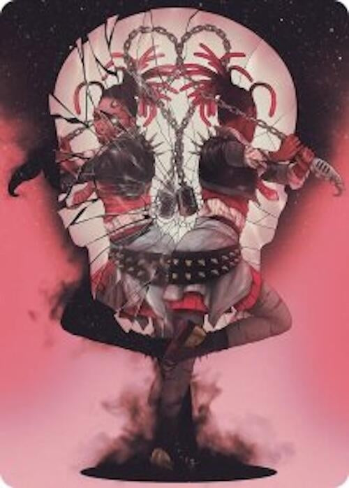 Image for Face Yourself Art Card (50) (Art Series: Reality Fracture) (ASFRA) - Magic: The Gathering