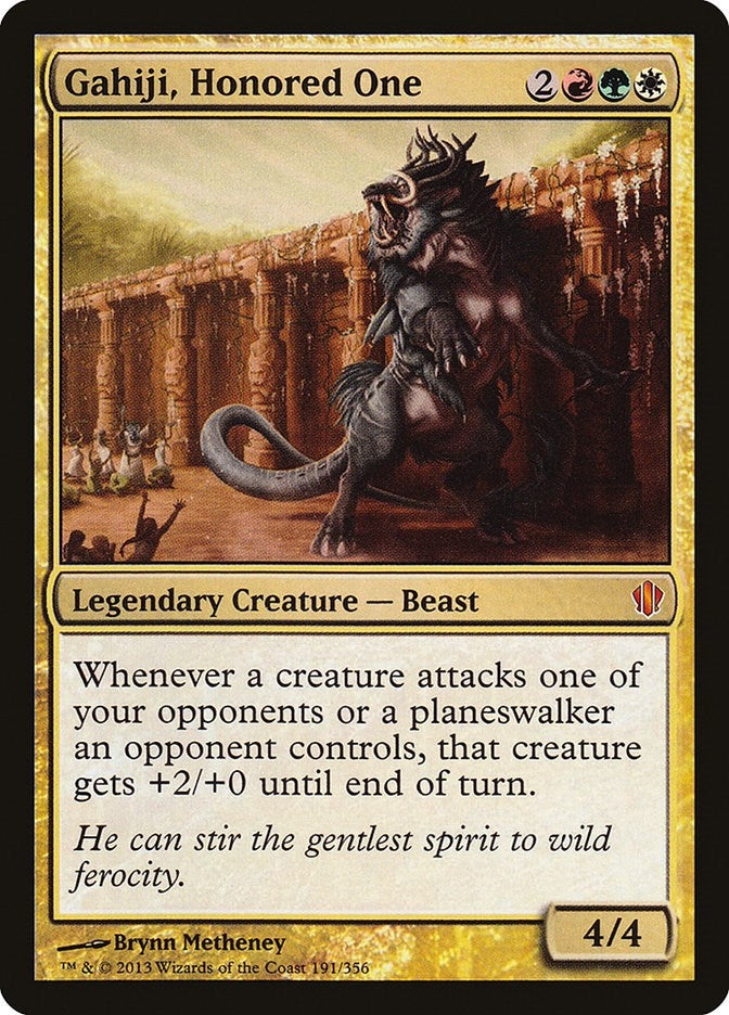 Image for Gahiji, Honored One (191) [Commander 2013]