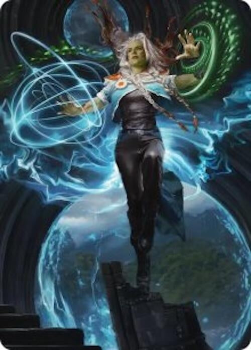 Image for Tam, the Possibility Art Card (34) (Art Series: Reality Fracture) (ASFRA) - Magic: The Gathering