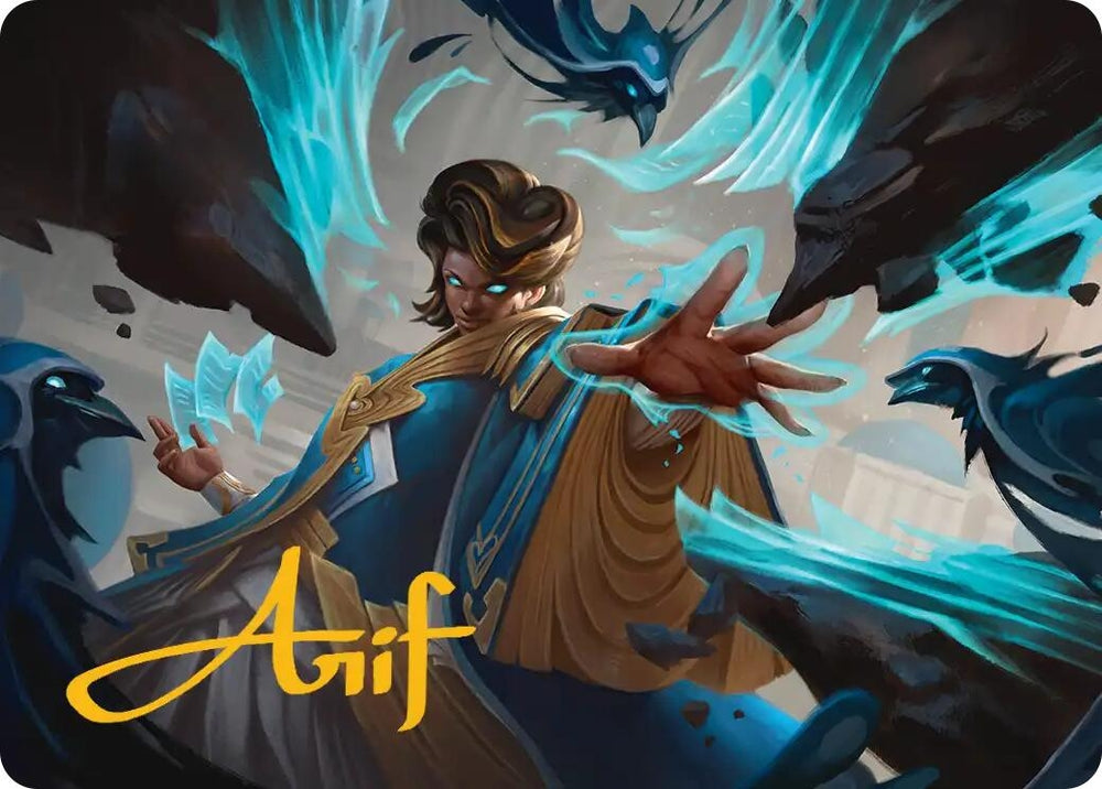 Image for Proctor of Potential Art Card (Gold-Stamped Signature) (44) (Art Series: Reality Fracture) (ASFRA) - Magic: The Gathering