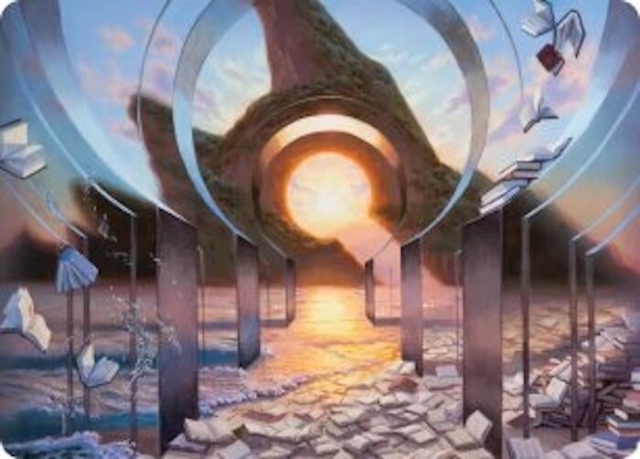 Image for Deserted Beach Art Card (30) (Art Series: Reality Fracture) (ASFRA) - Magic: The Gathering