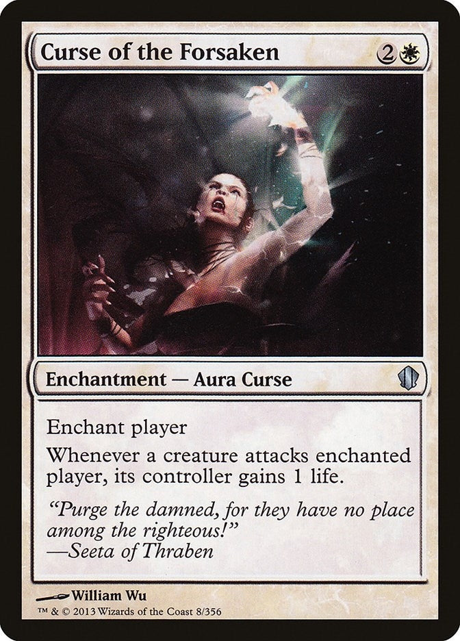 Image for Curse of the Forsaken (8) [Commander 2013]