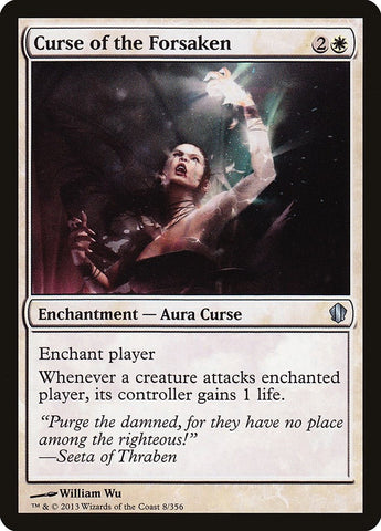 Image for Curse of the Forsaken (8) [Commander 2013]
