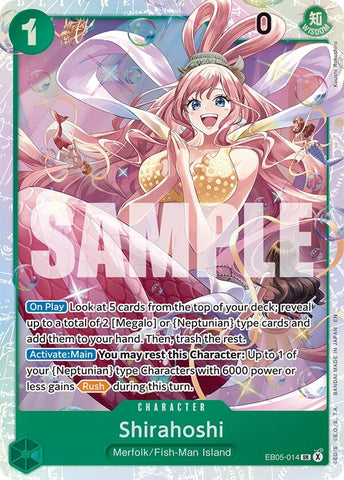Image for Shirahoshi (Manga) (EB05-014) (Extra Booster: One Piece Heroines Edition Vol. 2) (EB05) - One Piece Card Game