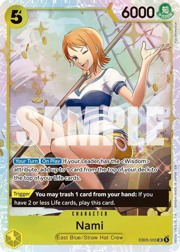 Image for Nami (055) (EB05-055) (Extra Booster: One Piece Heroines Edition Vol. 2) (EB05) - One Piece Card Game