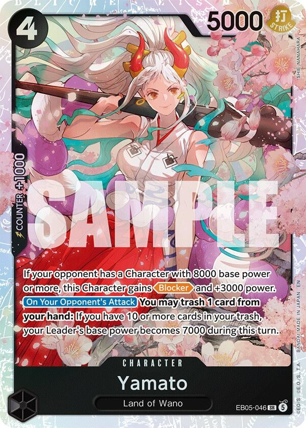 Image for Yamato (EB05-046) (Extra Booster: One Piece Heroines Edition Vol. 2) (EB05) - One Piece Card Game