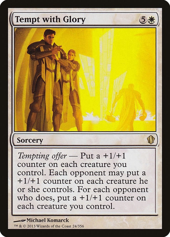 Image for Tempt with Glory (24) [Commander 2013]