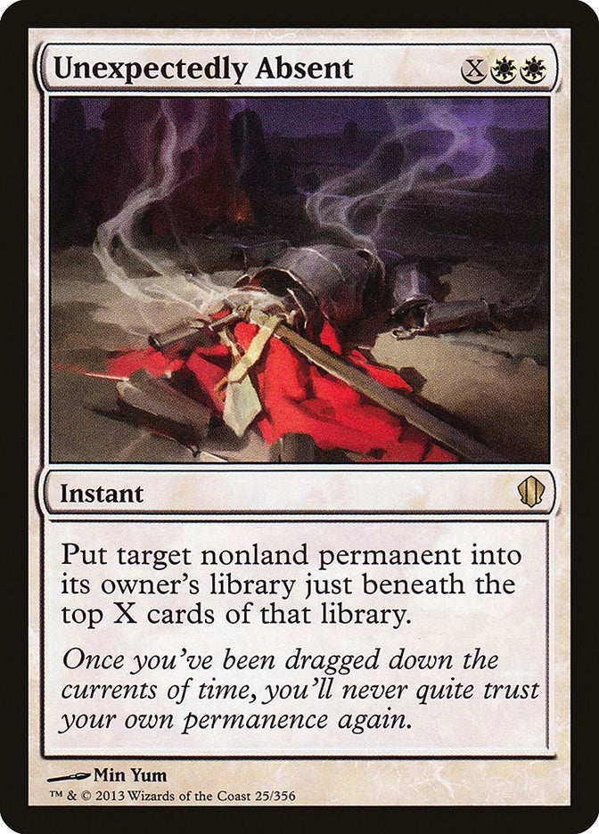 Image for Unexpectedly Absent (25) [Commander 2013]