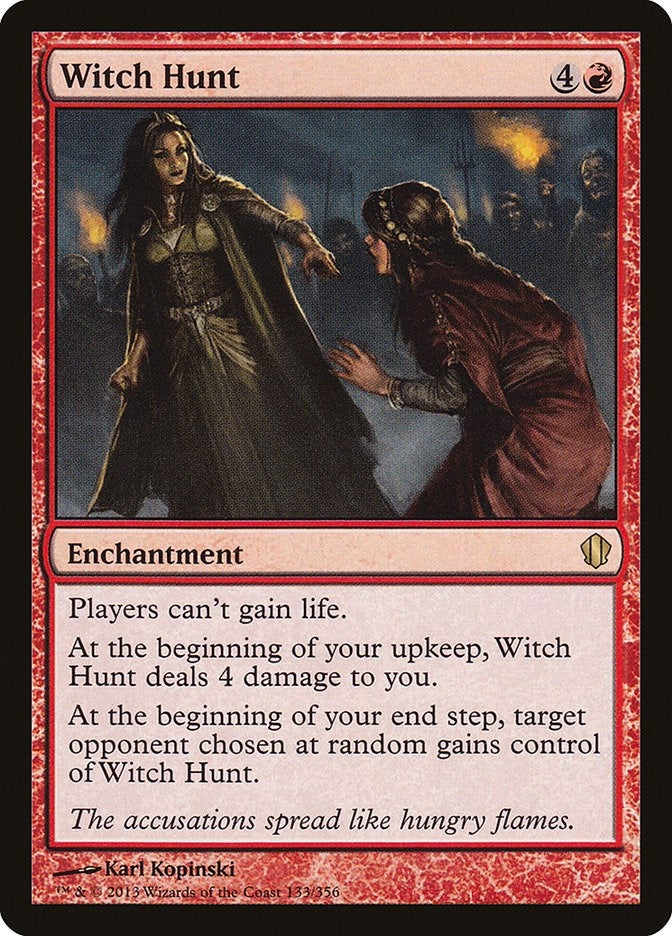 Image for Witch Hunt (133) [Commander 2013]