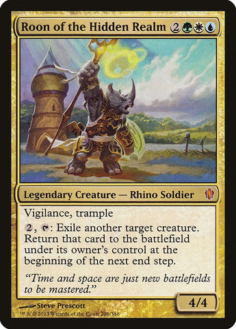 Image for Roon of the Hidden Realm (206) [Commander 2013]
