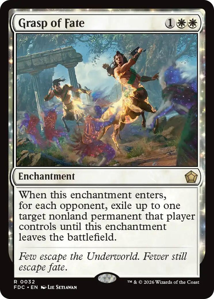 Image for Grasp of Fate (32) (Commander: Foundations) (FDC) - Magic: The Gathering